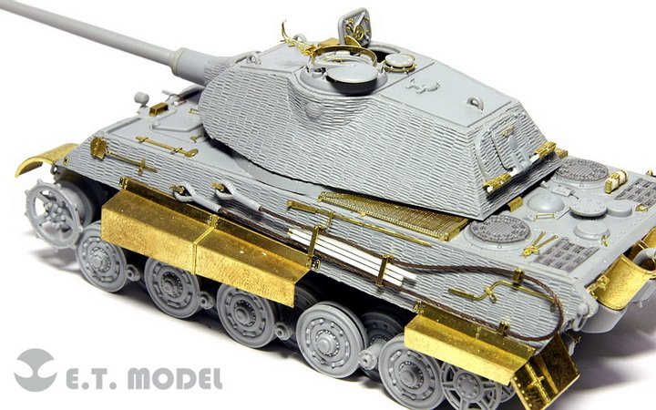 1/72 二战德国虎王重型坦克保时捷型改造蚀刻片(配威龙7254) - 点击图像关闭