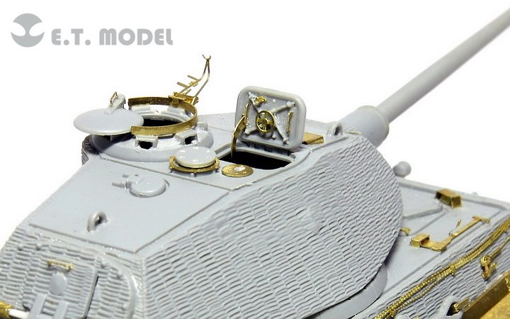 1/72 二战德国虎王重型坦克保时捷型改造蚀刻片(配威龙7254)