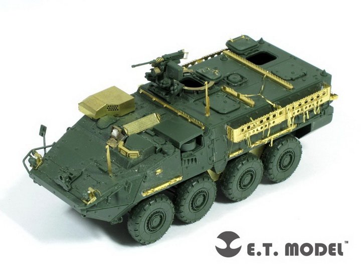 1/72 现代美国 M1126 斯崔克轮式装甲车改造蚀刻片(配爱德美)