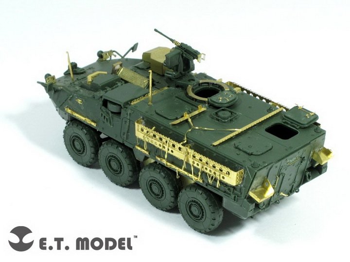 1/72 现代美国 M1126 斯崔克轮式装甲车改造蚀刻片(配爱德美)