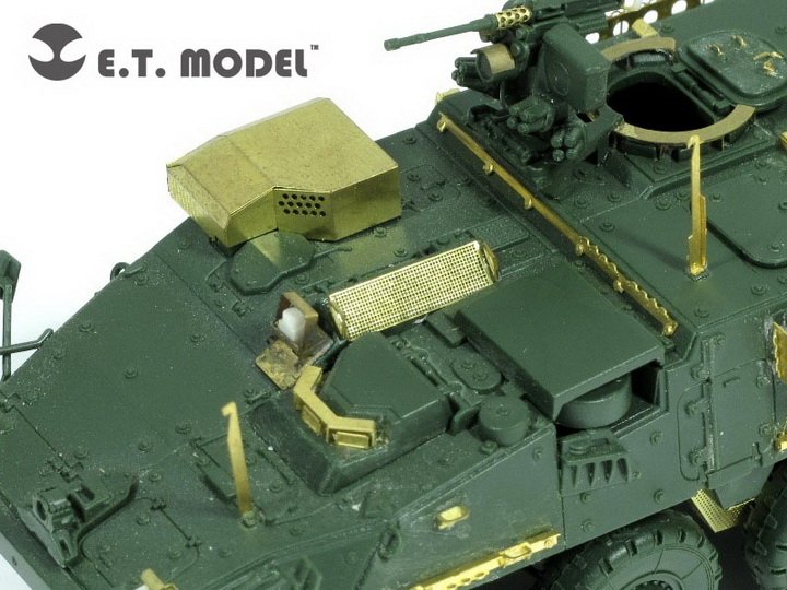 1/72 现代美国 M1126 斯崔克轮式装甲车改造蚀刻片(配爱德美) - 点击图像关闭