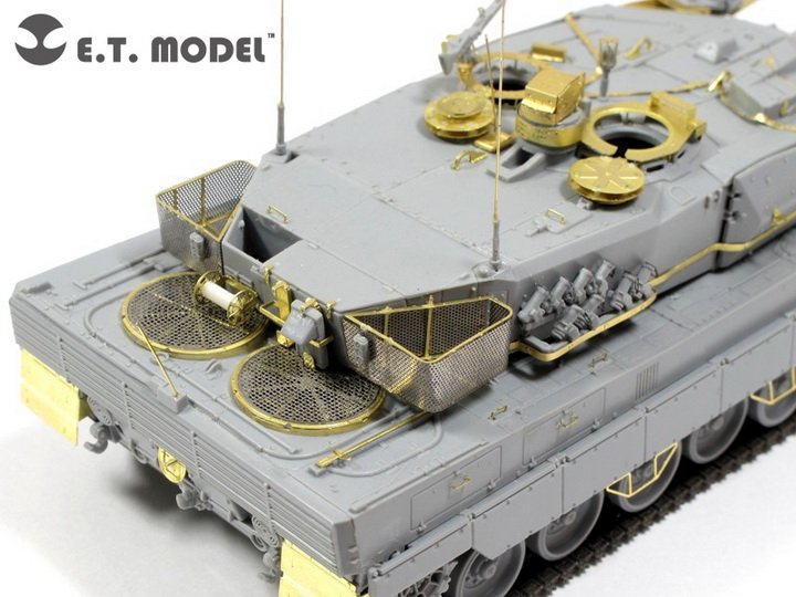 1/72 现代德国豹2A6主战坦克改造蚀刻片(配威龙)