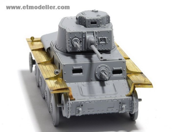 1/35 二战德国 Pz.Kpfw.38(t) 轻型坦克挡泥板改造蚀刻片(配威龙)