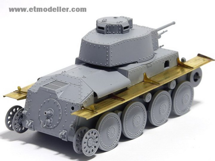 1/35 二战德国 Pz.Kpfw.38(t) 轻型坦克挡泥板改造蚀刻片(配威龙)