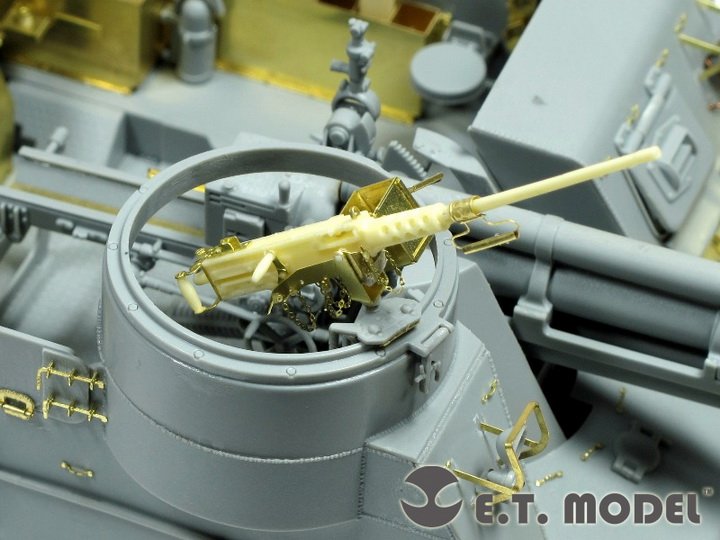 1/35 二战美国 M2HB 勃朗宁机枪与50发弹药箱改造蚀刻片 - 点击图像关闭