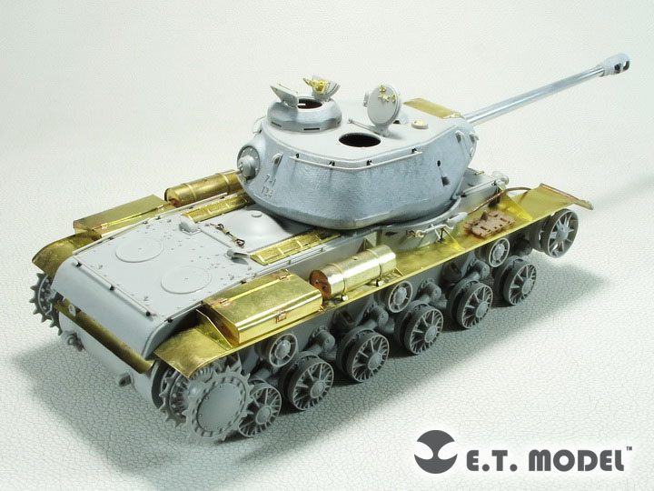 1/35 二战苏联 KV-85/KV-122 重型坦克挡泥板改造蚀刻片(配小号手)