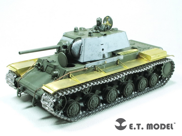 1/35 二战苏联 KV-1 重型坦克挡泥板改造蚀刻片(配田宫35372) - 点击图像关闭