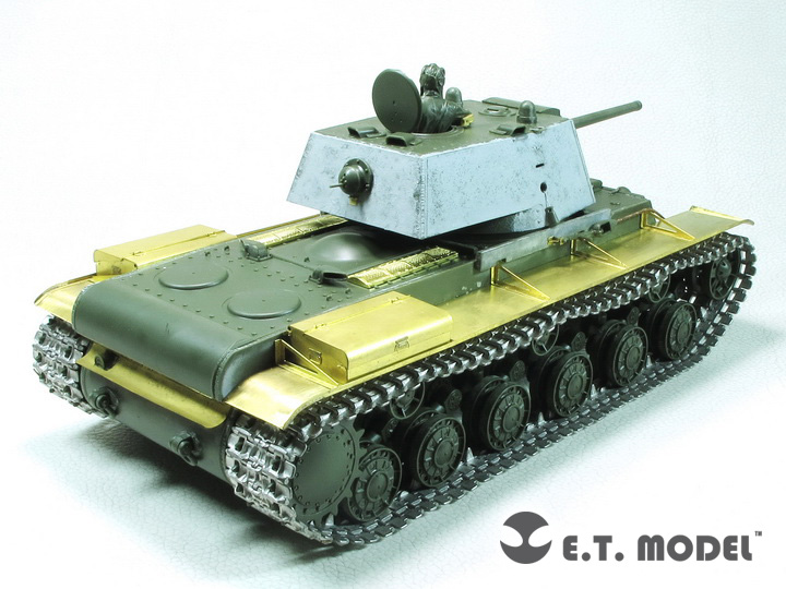 1/35 二战苏联 KV-1 重型坦克挡泥板改造蚀刻片(配田宫35372)