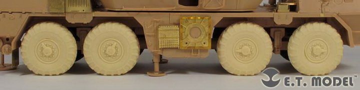1/35 现代捷克 ShkH vz.77 152mm 达纳轮式自行榴弹炮车轮改造件(配Hobby Boss 85501)