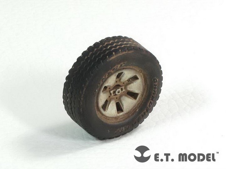1/35 现代皮卡汽车车轮改造件(配Meng Model)