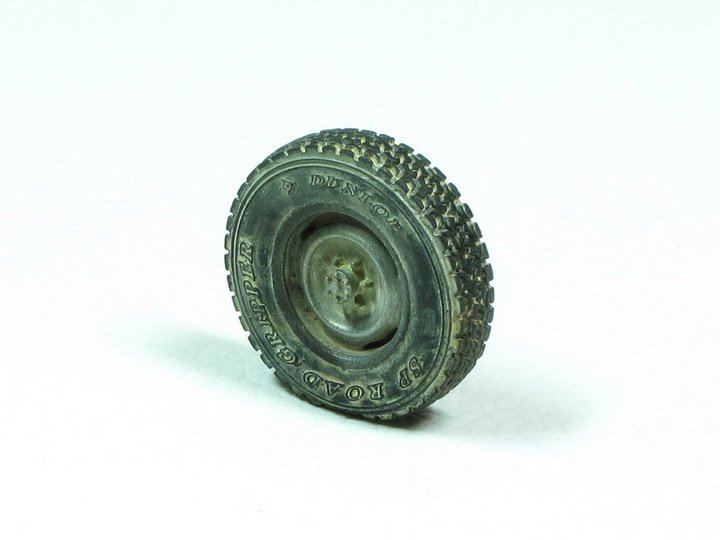 1/35 现代皮卡汽车车轮改造件(配Meng VS-004)