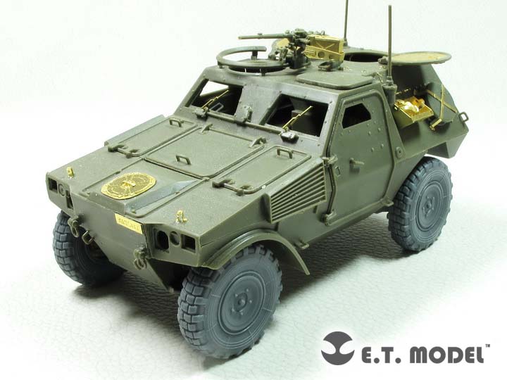 1/35 现代法国 VBL 轻型轮式装甲车车轮改造件(配Hobby Boss) - 点击图像关闭