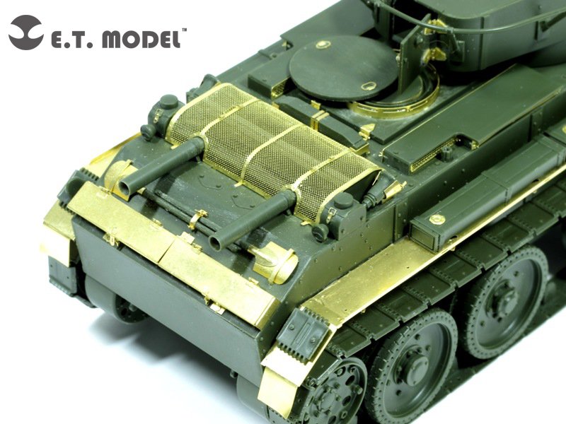 1/35 二战苏联 BT-7 轻型坦克1935年型超值改造蚀刻片(配田宫35309)