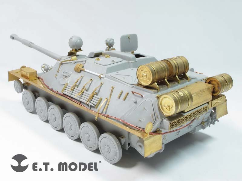 1/35 现代俄罗斯 ASU-85 空降自行反坦克炮1956年型超值改造蚀刻片(配小号手01588) - 点击图像关闭