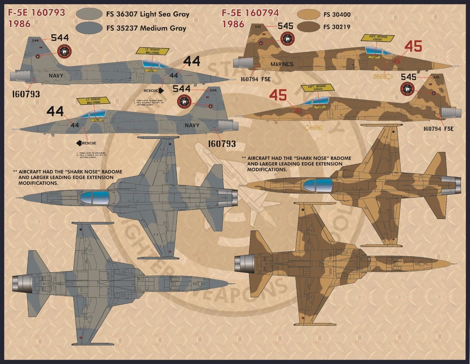 1/32 F-5E/F 虎II战斗机"Top Gun"