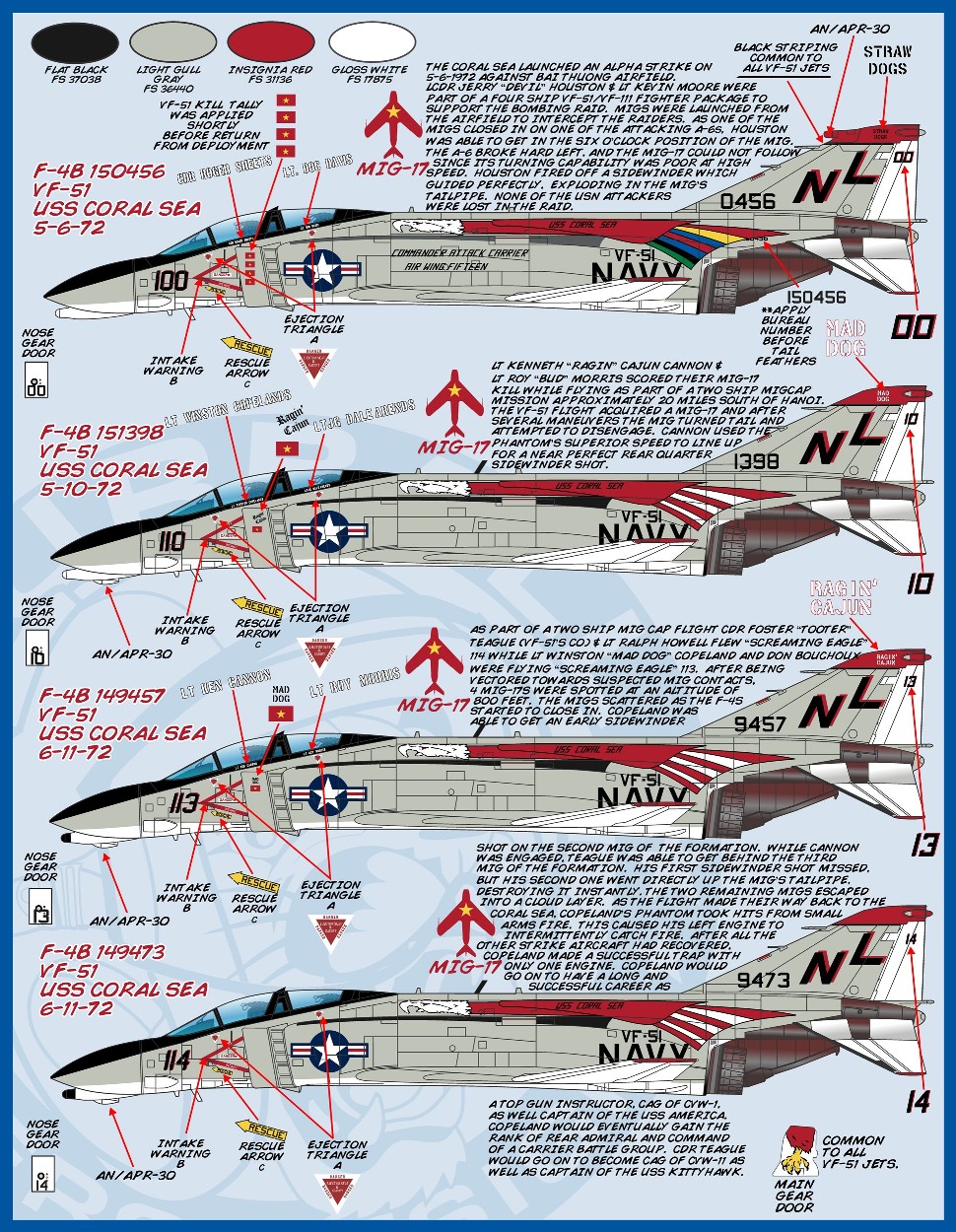 1/48 F-4B 鬼怪II战斗机"欢呼米格杀手"(1)