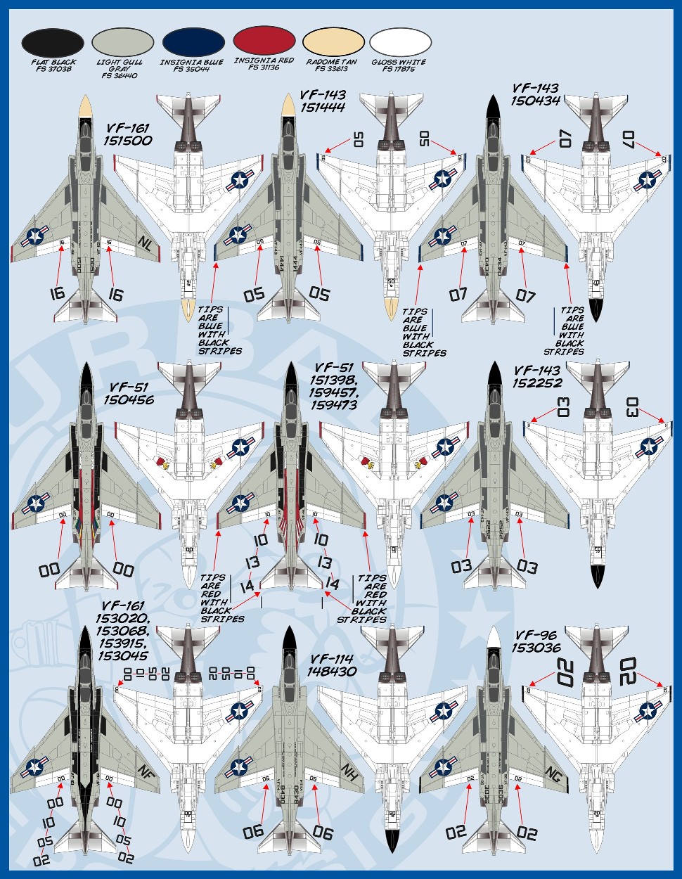 1/48 F-4B 鬼怪II战斗机"欢呼米格杀手"(1) - 点击图像关闭