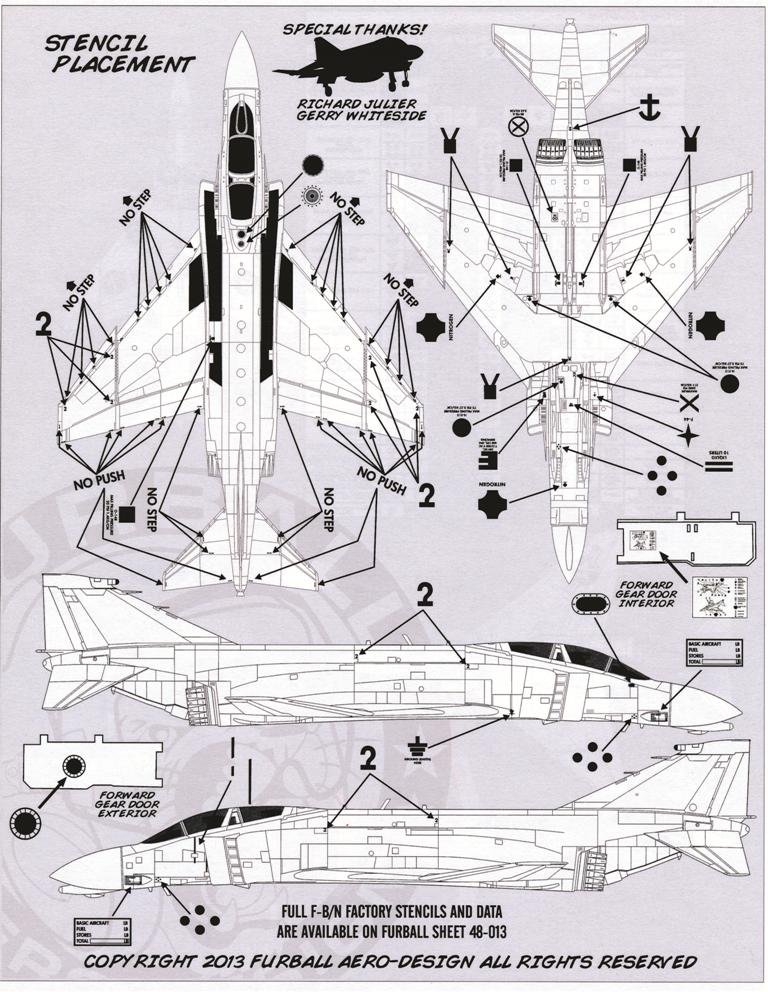 1/48 F-4B/J 鬼怪II战斗机"犀牛陆战队" - 点击图像关闭