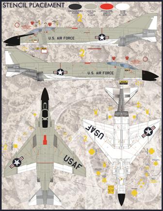 1/48 F-4C 鬼怪II战斗机"美国空军灰色鬼怪"