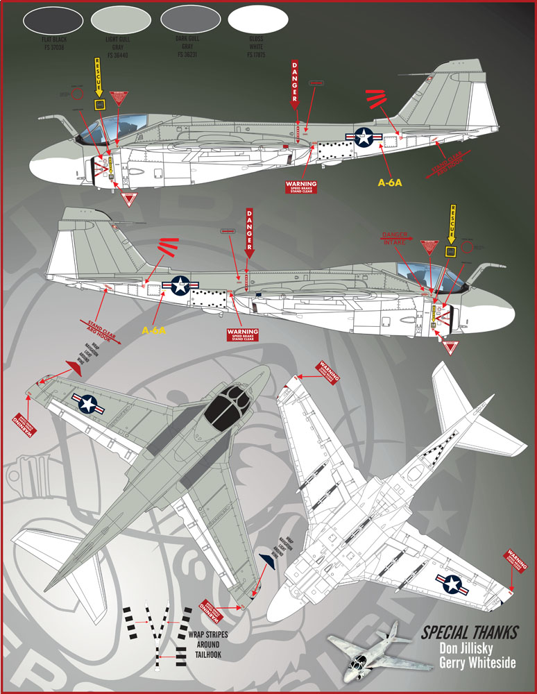 1/48 A-6A/E 入侵者攻击机"美国陆战队" - 点击图像关闭