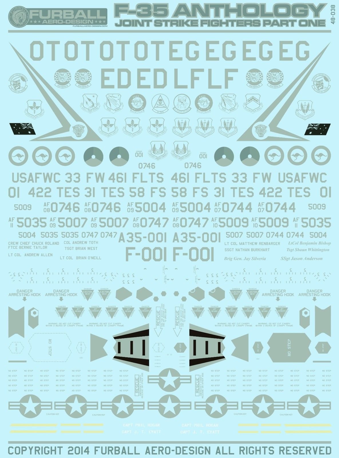 1/48 F-35A 闪电II战斗机"精选集"#1