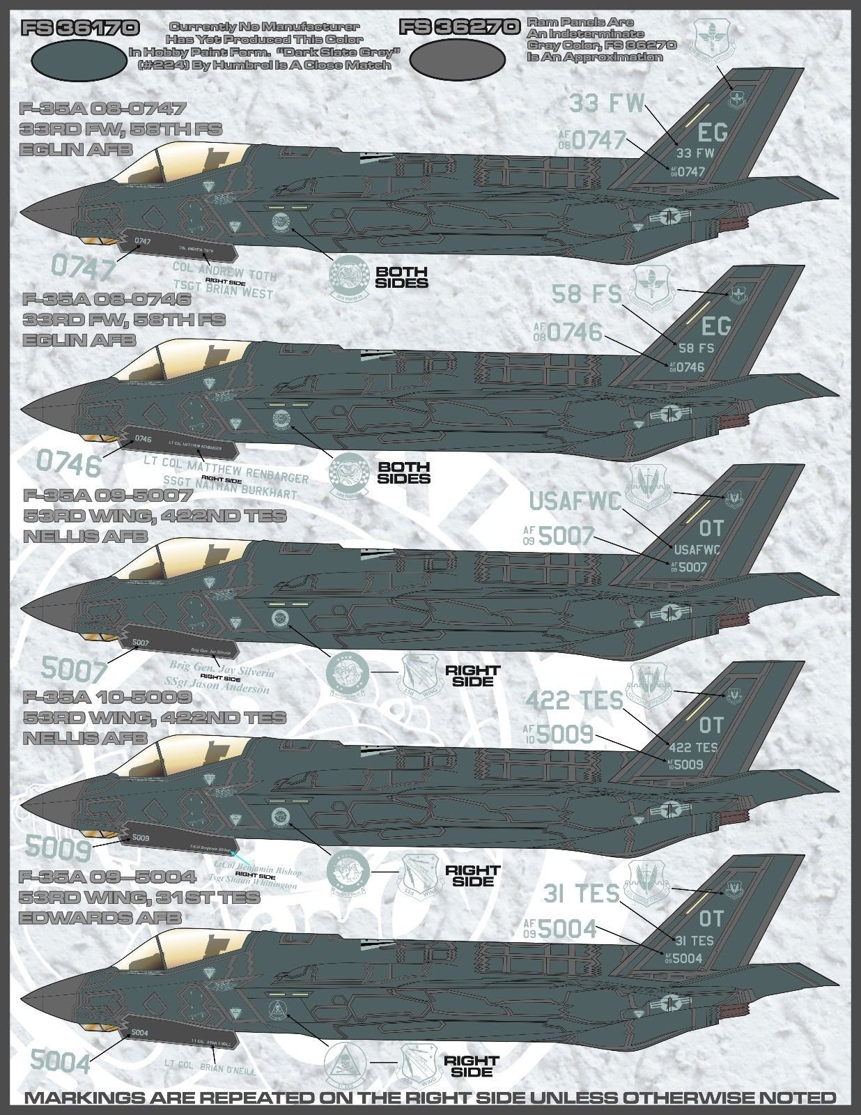 1/48 F-35A 闪电II战斗机"精选集"#1