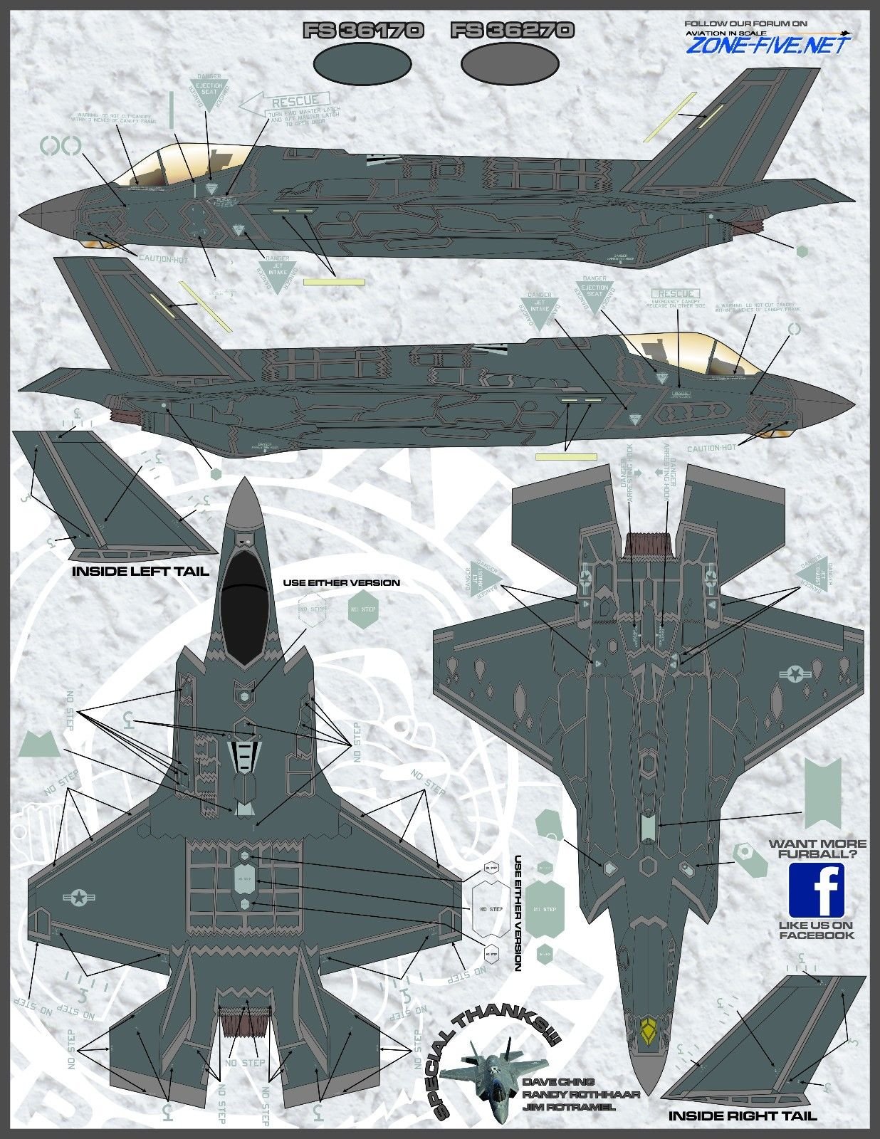 1/48 F-35A 闪电II战斗机"精选集"#1