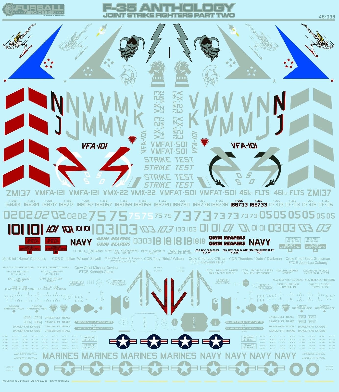 1/48 F-35B/C 闪电II战斗机"精选集"#2 - 点击图像关闭