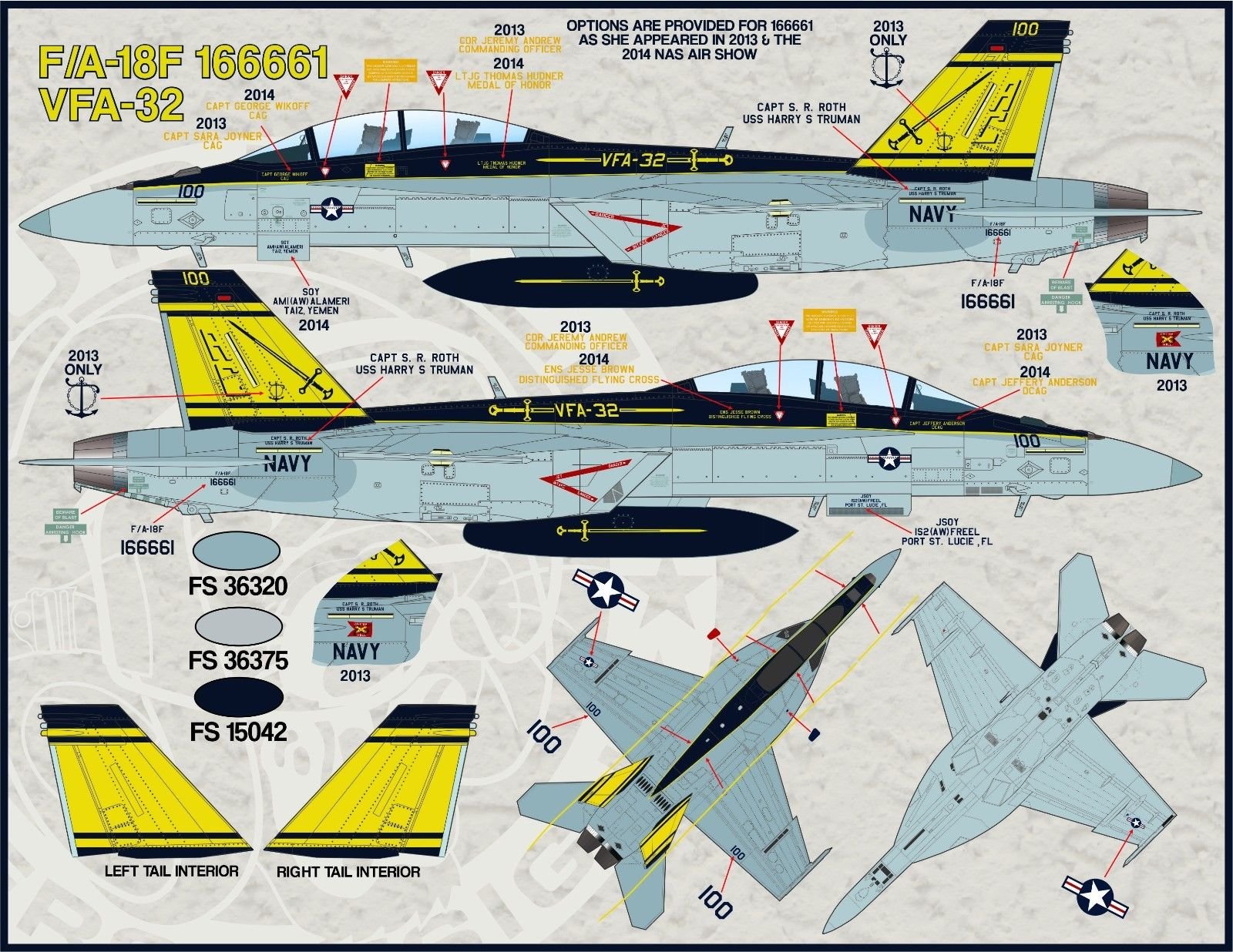 1/48 F/A-18 大黄蜂航空联队全明星"2014海洋航展回顾" - 点击图像关闭