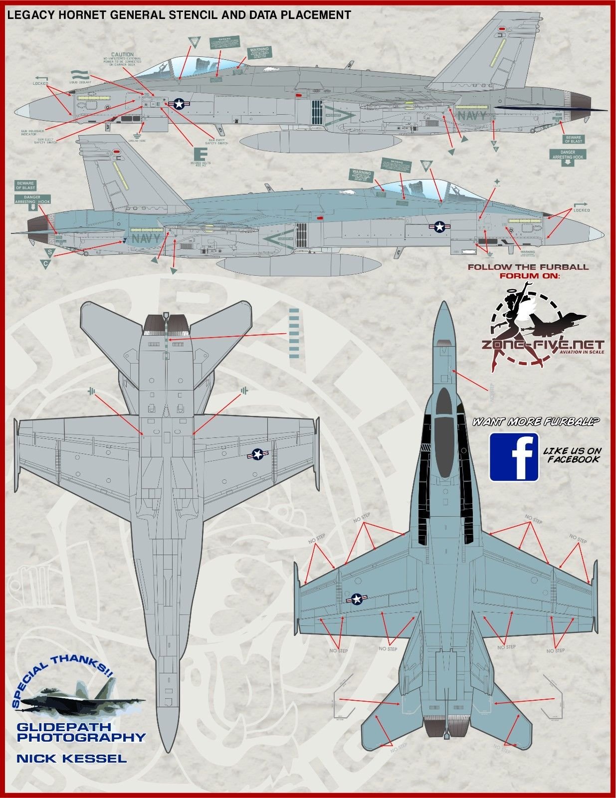 1/48 F/A-18 大黄蜂航空联队全明星"2014海洋航展回顾" - 点击图像关闭