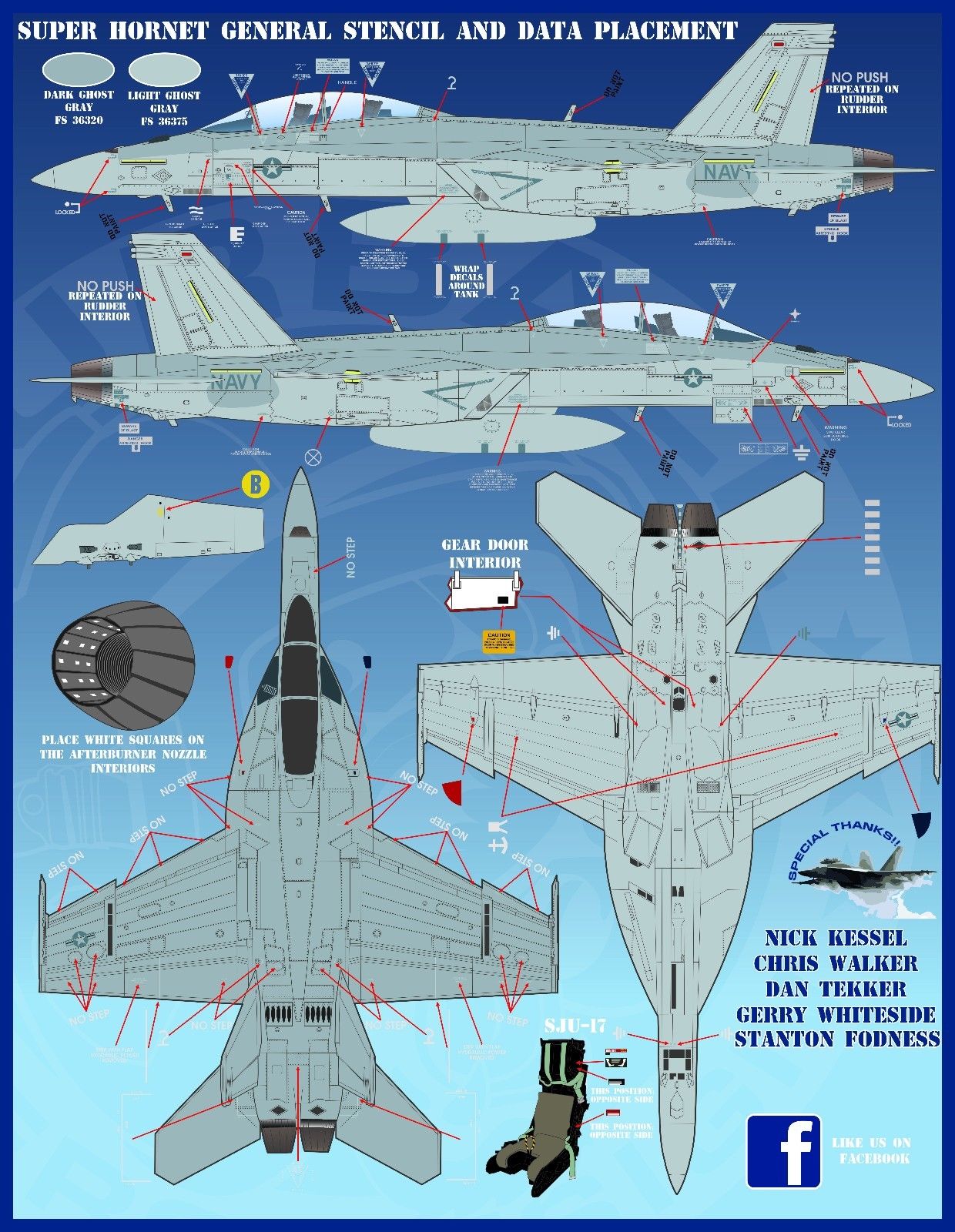 1/48 F/A-18C/E/F, EA-18G 第8航空联队作战飞机 - 点击图像关闭