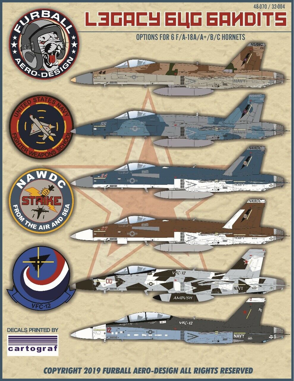 1/48 F/A-18A/A+/B/C 大黄蜂战斗机"传统假想敌中队"