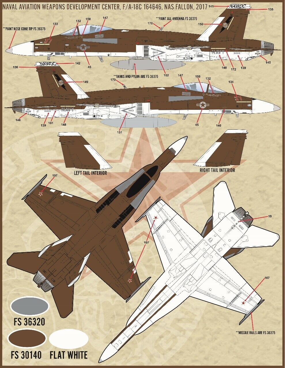 1/48 F/A-18A/A+/B/C 大黄蜂战斗机"传统假想敌中队" - 点击图像关闭