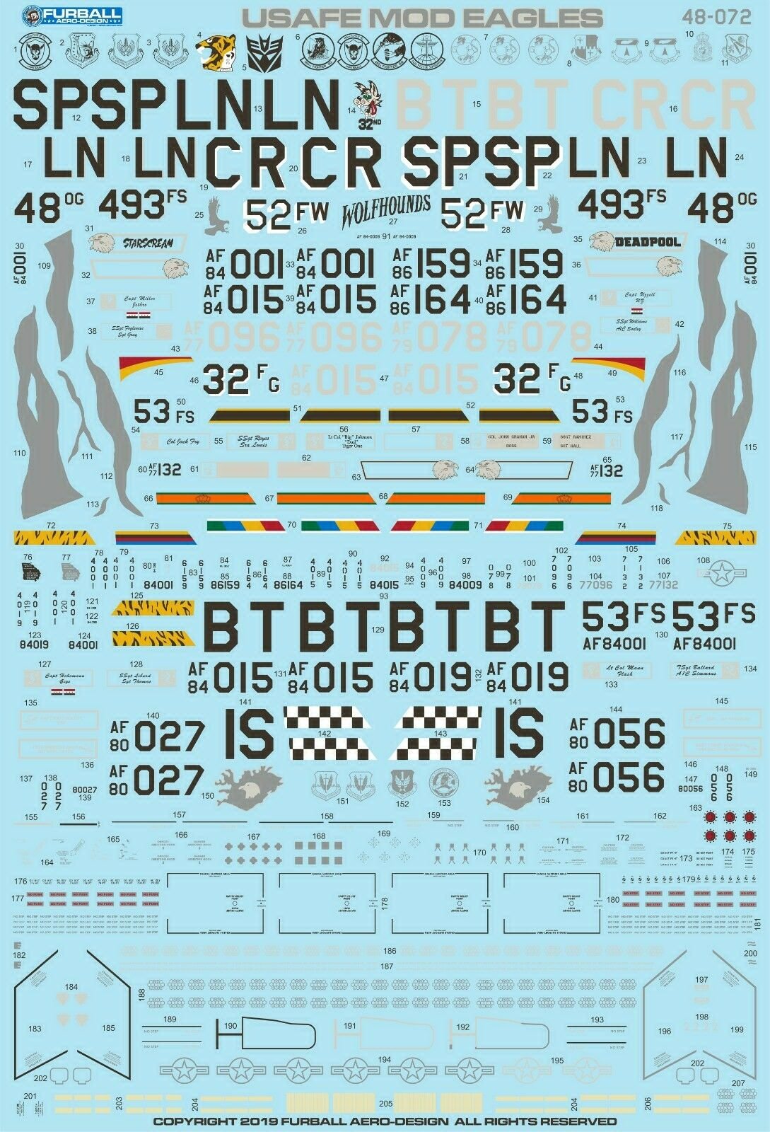 1/48 F-15A/C/D 鹰式战斗机"美国驻欧空军" 1/48 F-15A/C/D 鹰式战斗机"美国驻欧空军"