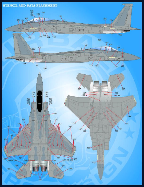 1/48 F-15A/C/D 鹰式战斗机"美国驻欧空军"