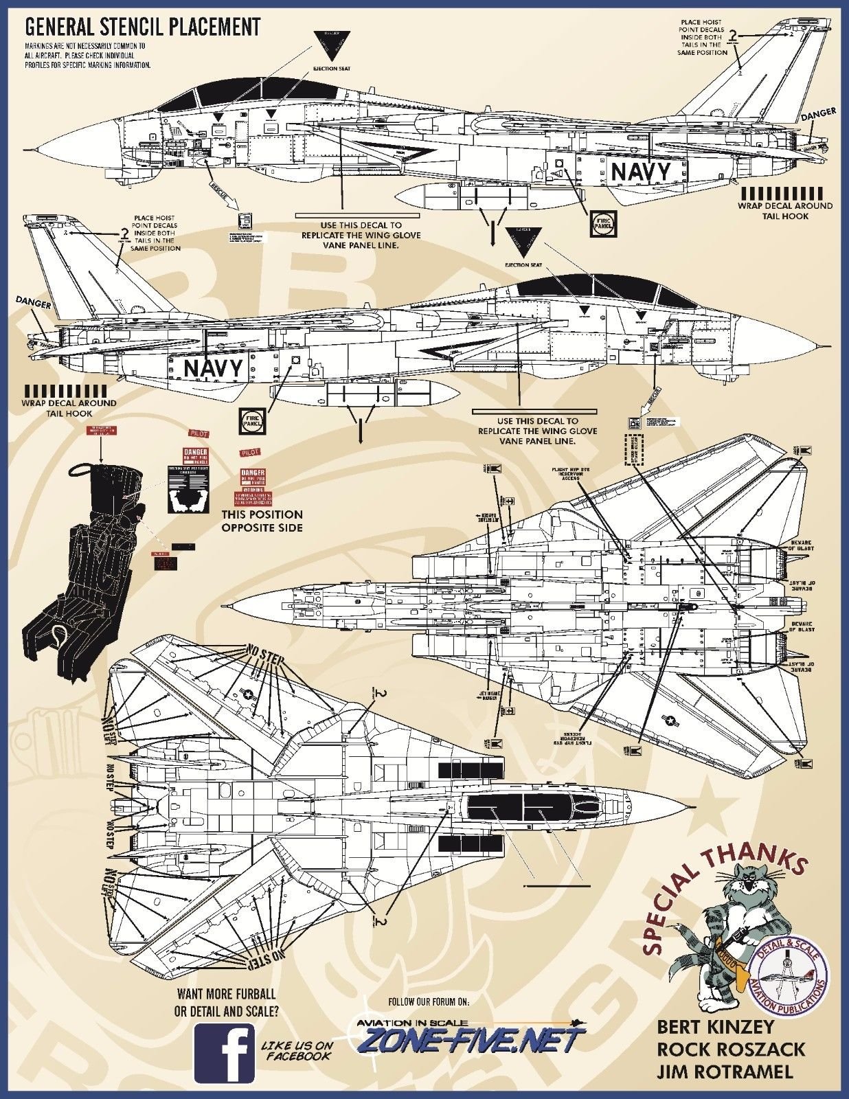 1/48 F-14A/B 雄猫战斗机"色彩与标记"(2)