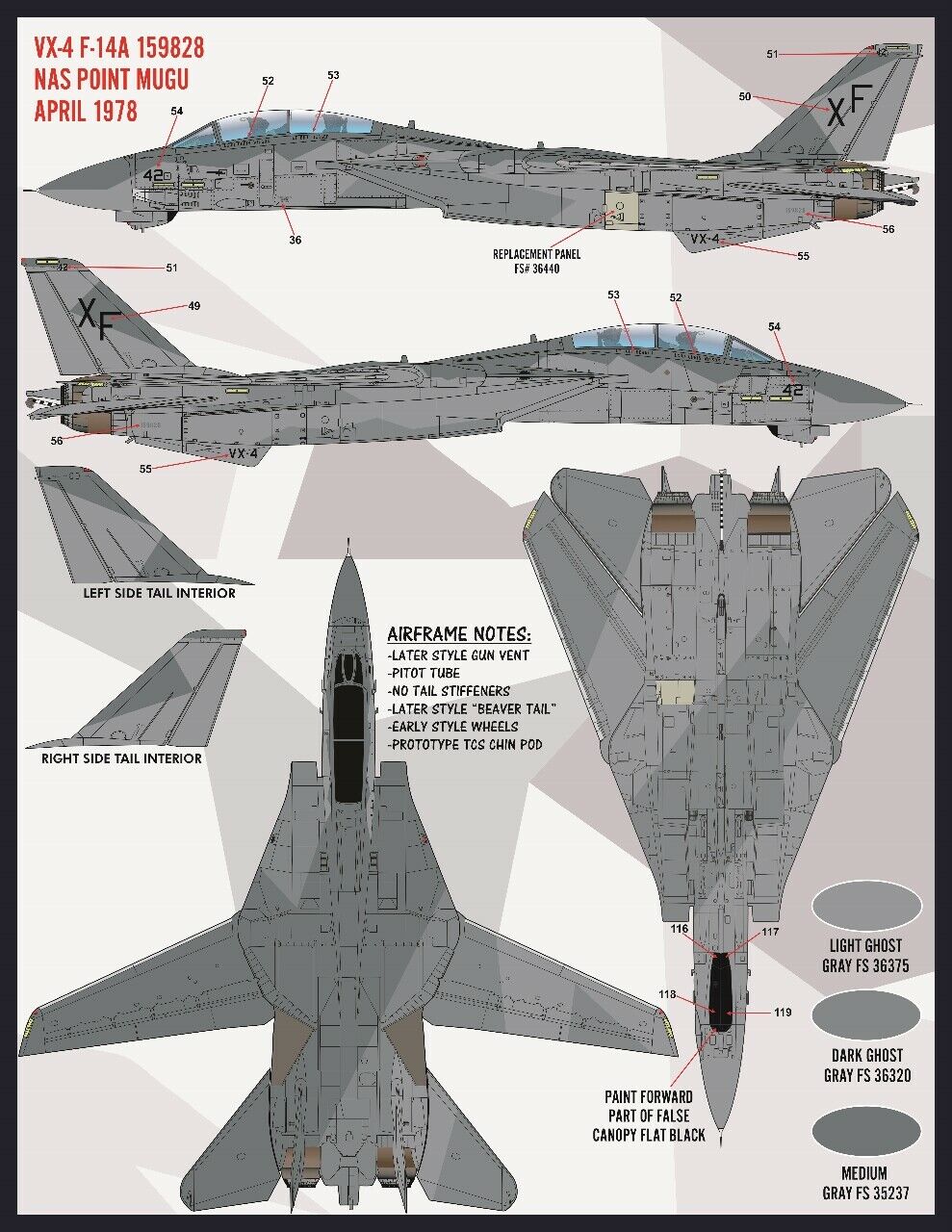 1/48 F-14A 雄猫战斗机"色彩与标记"(7)