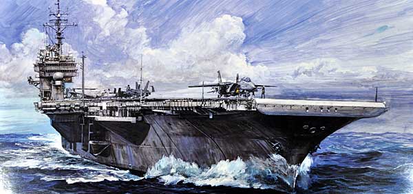 1/700 现代美国 CV-63 小鹰号航空母舰(附蚀刻片)