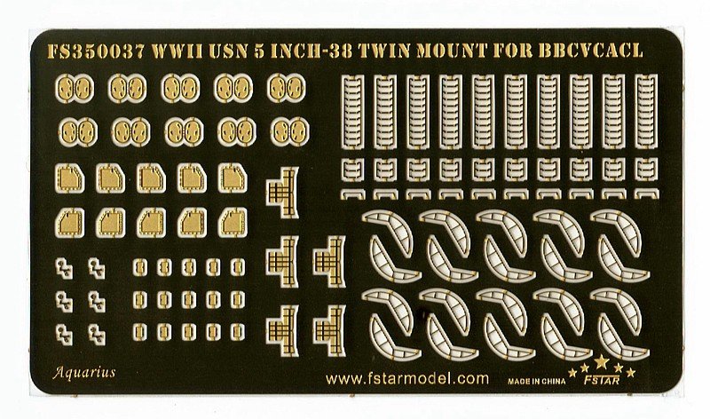 1/350 二战美国海军5英寸L/38双联炮塔Mk.32型(无炮衣)(5台)3D打印 - 点击图像关闭