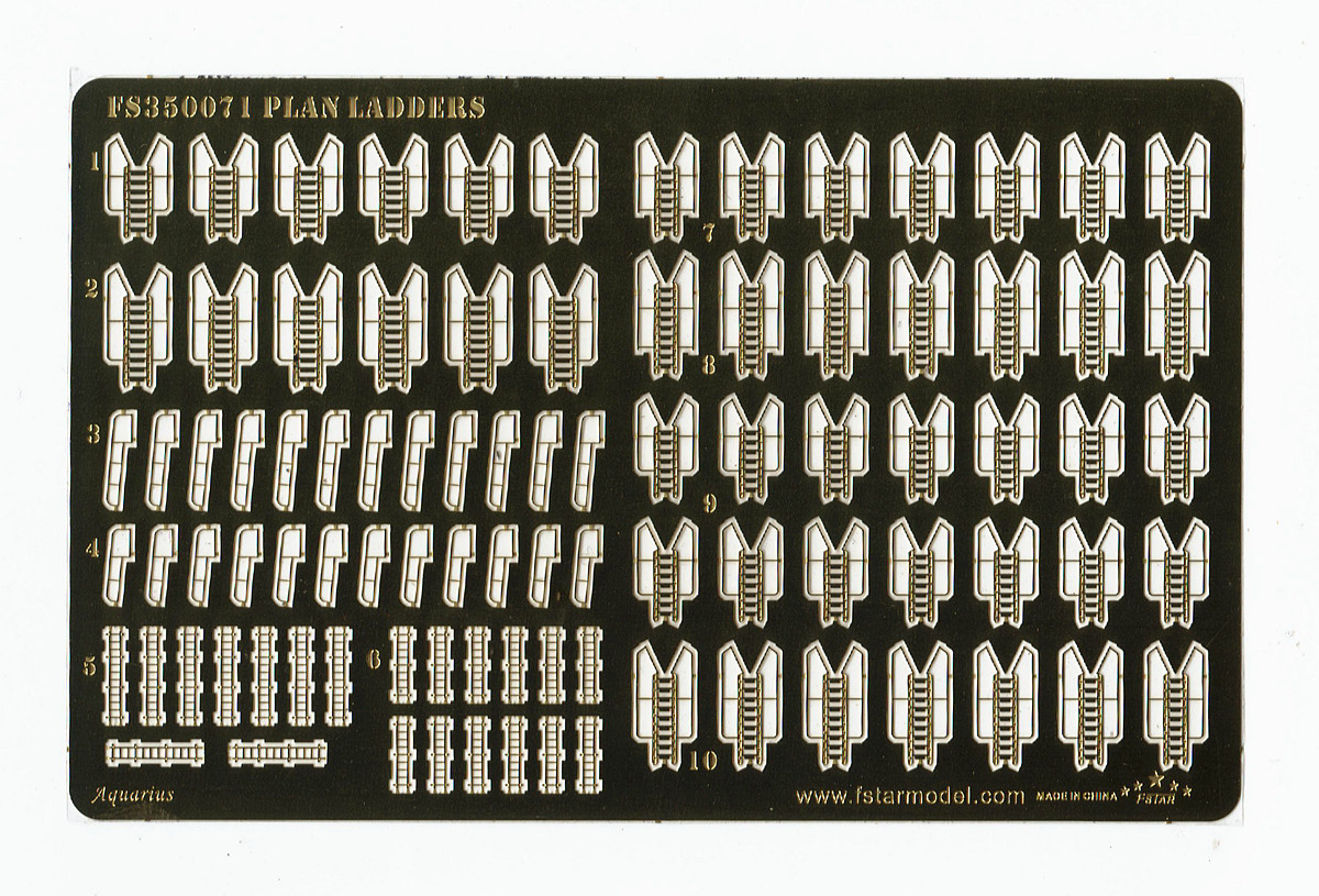 1/350 中国人民海军通用扶梯