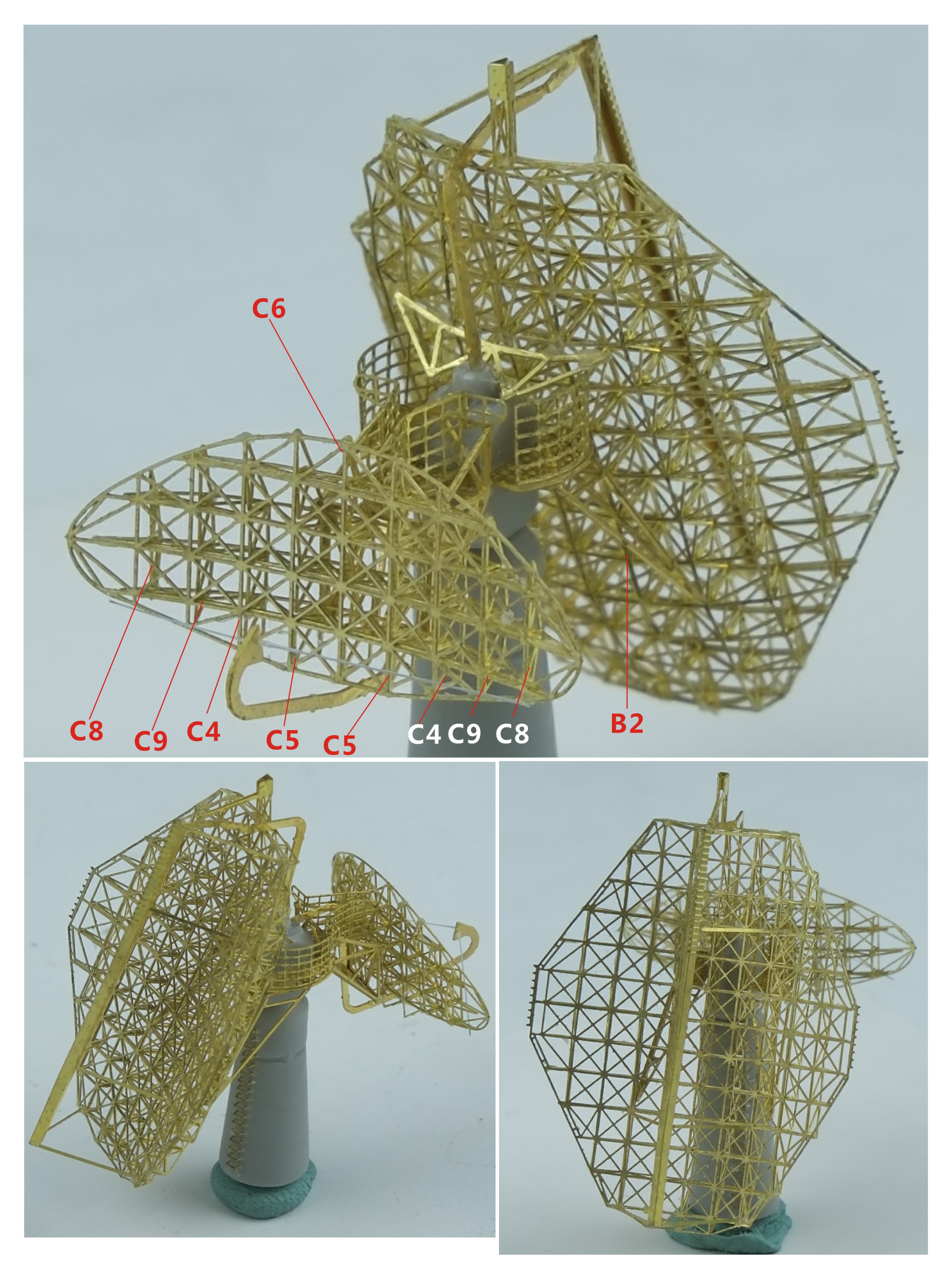 1/350 现代俄罗斯/苏联海军MR-800型顶板三坐标雷达 - 点击图像关闭