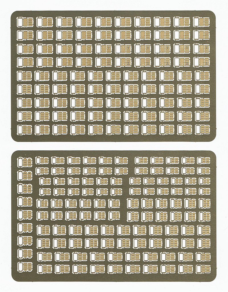 1/350 二战日本海军水密门(2片)