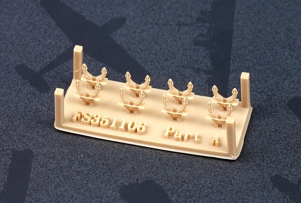 1/350 二战日本海军驱逐舰及以下用主锚(8台)3D打印