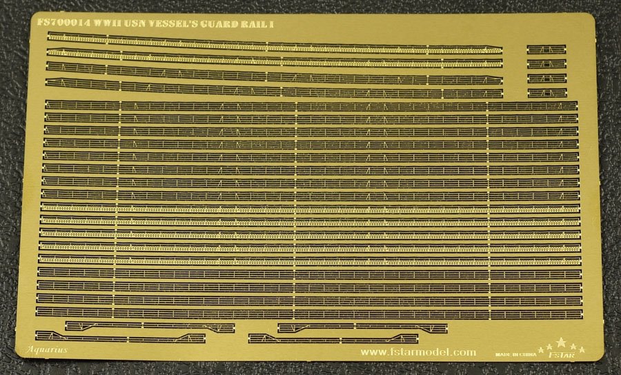 1/700 二战美国海军栏杆(1)