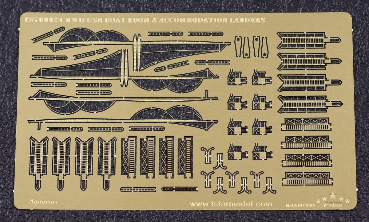 1/700 二战美国海军登舰杆和登舰梯