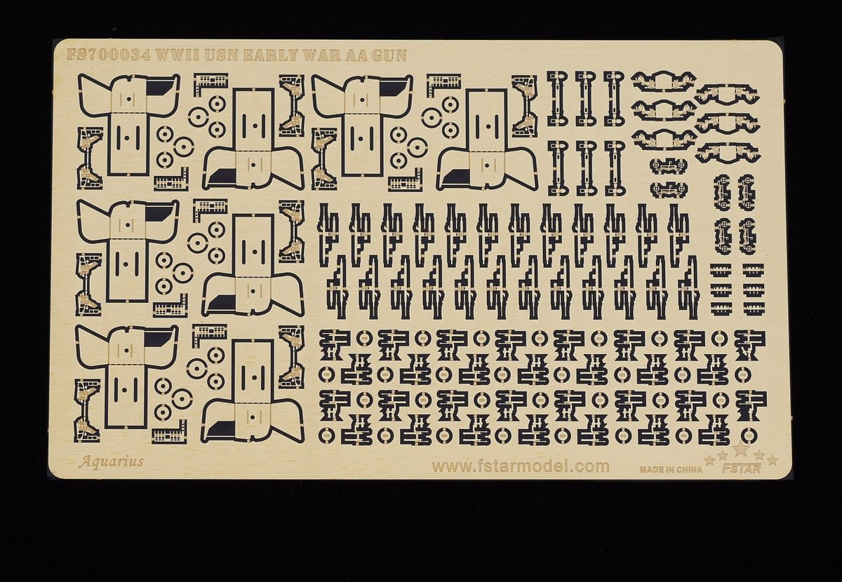 1/700 二战美国海军初期防空武器 - 点击图像关闭