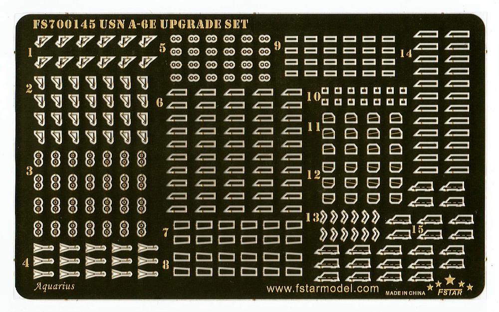 1/700 现代美国海军 A-6E 入侵者攻击机升级改造套件