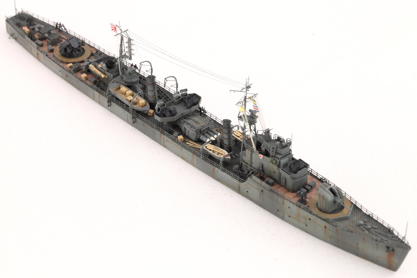 1/700 二战日本海军初樱号驱逐舰升级改造套件(配Pitroad W077/W078) - 点击图像关闭