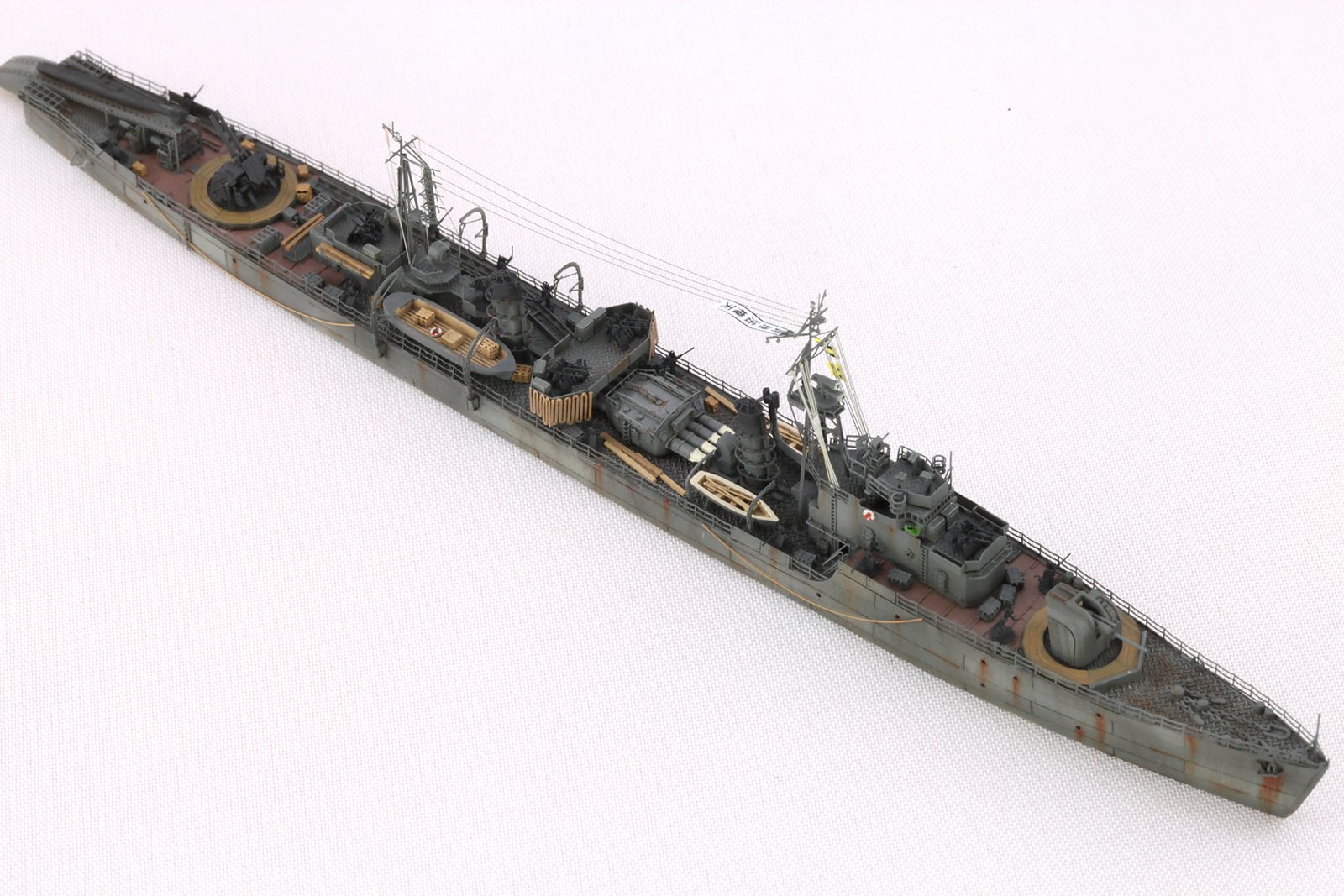 1/700 二战日本海军初樱号驱逐舰升级改造套件(配Pitroad W077/W078) - 点击图像关闭