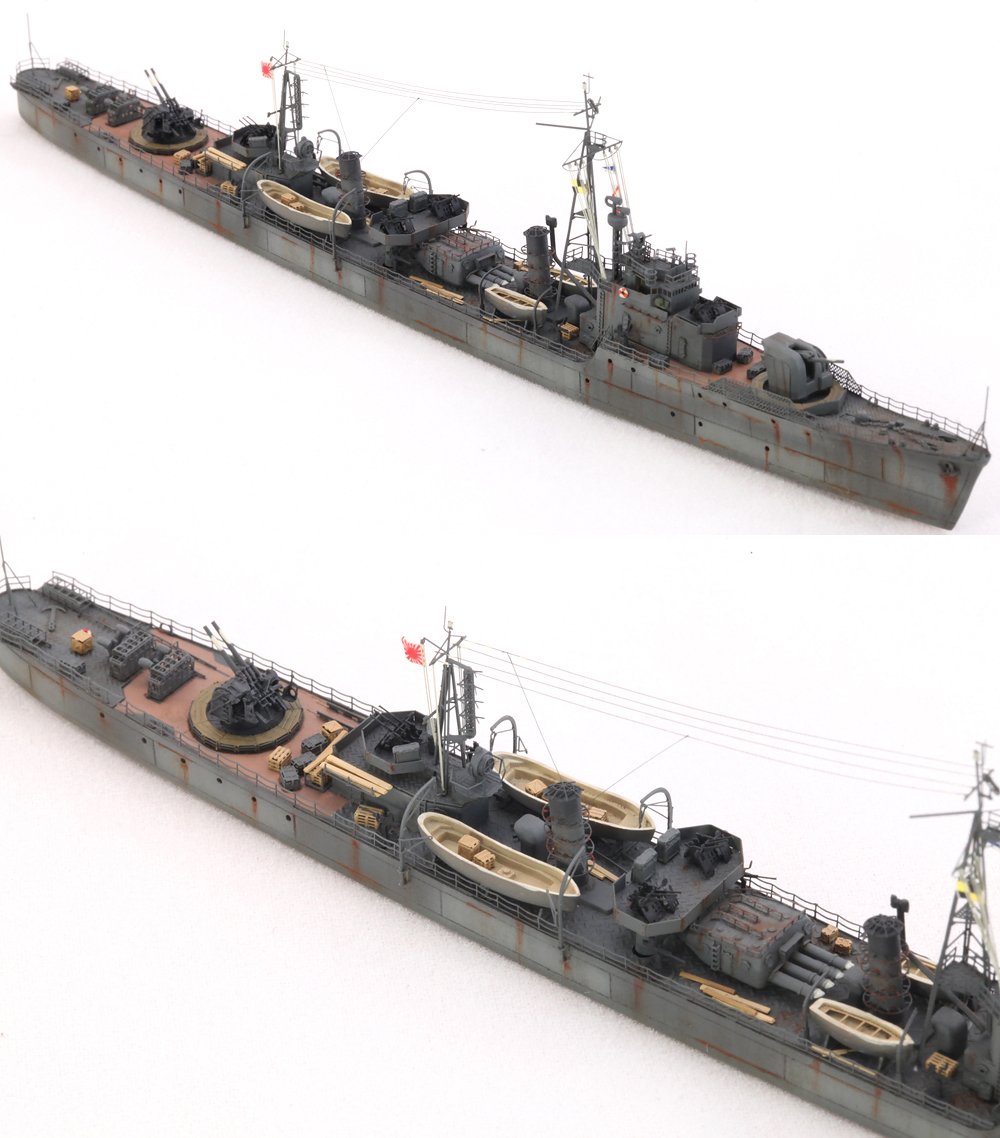 1/700 二战日本海军松号驱逐舰升级改造套件(配田宫31428)